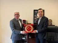 Çevre Yönetim Şube Müdürü Mustafa Özcan Bey’e ziyaret