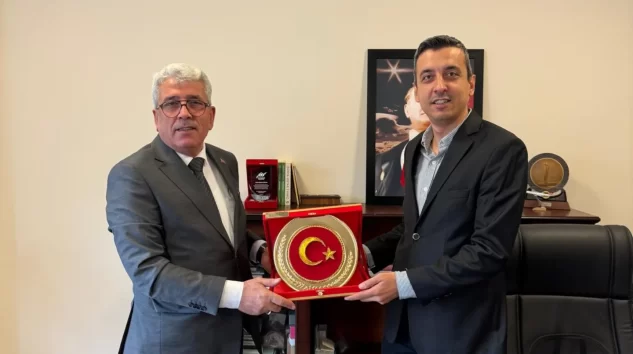 Çevre Yönetim Şube Müdürü Mustafa Özcan Bey’e ziyaret