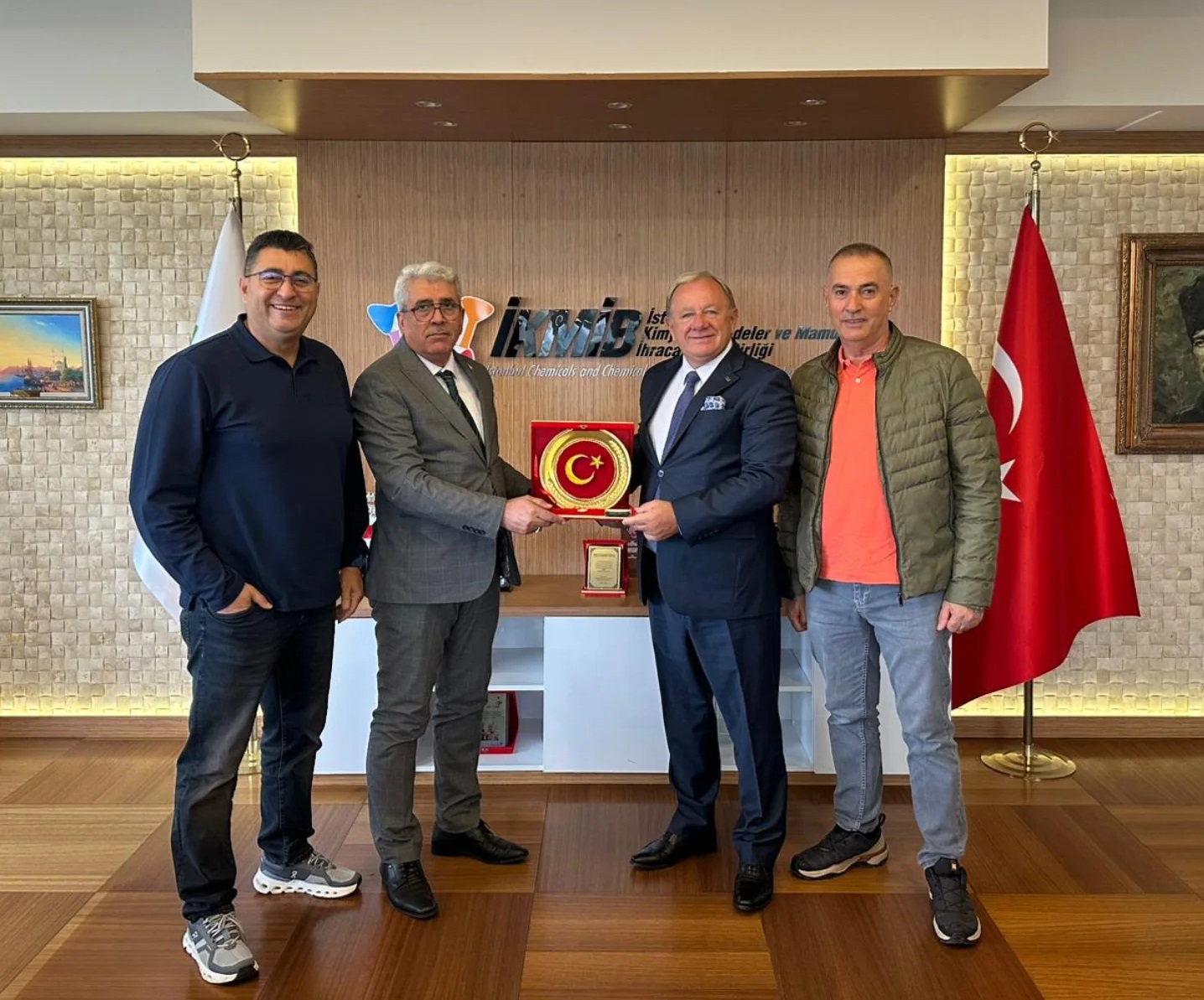 İGEDDER’den İKMİB Başkanına Ziyaret