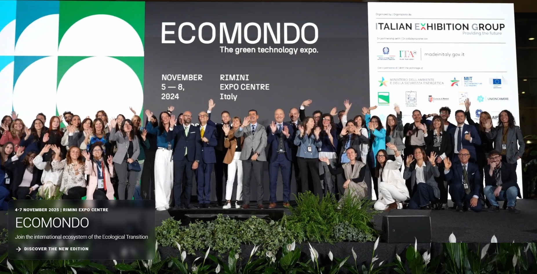 İtalya ecomando rimini fuarına üyelerimizi gönderdik.